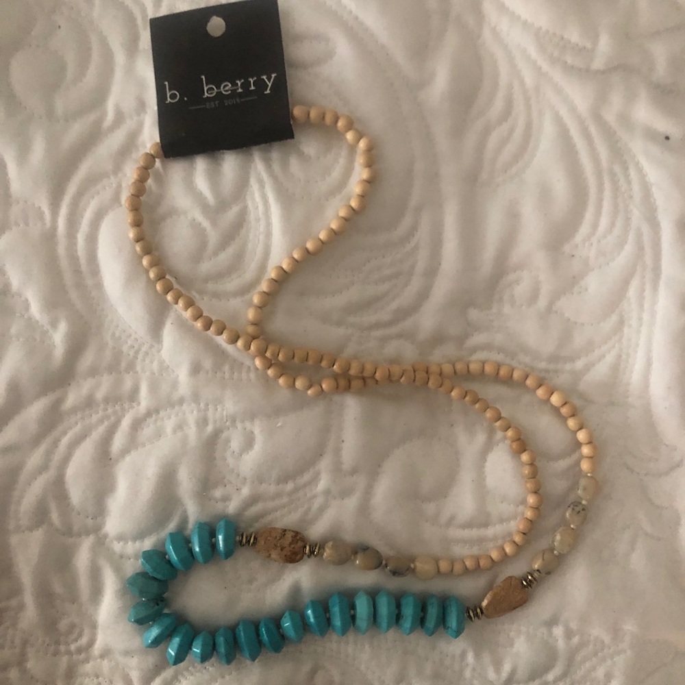 Wooden necklace